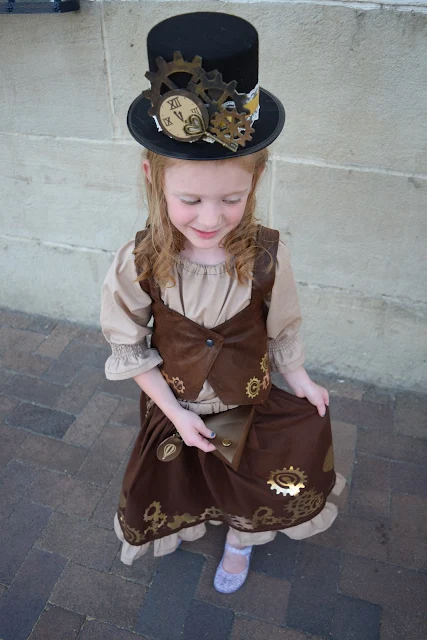 Step by step tutorial on how to make a steampunk hat for use with a costume or dressing up for cosplay.