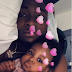 Davido cuddles up with his 2nd daughter Hailey   