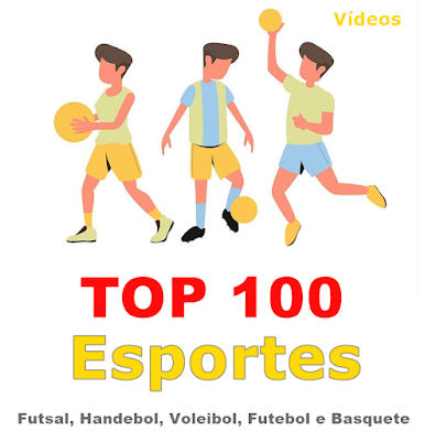 TOP 100 Esportes - 100 atividades em vídeos sobre Esportes