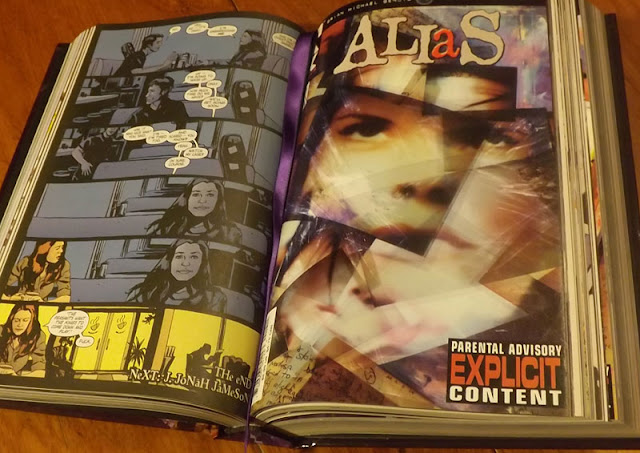 Custom Bound Comics Bind of ALIAS written by Brian Michael Bendis and art by Michael Gaydos