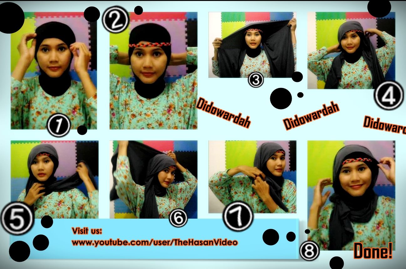 17 Tutorial Hijab Indonesia Pashmina Ala Fatin Tutorial Hijab Indonesia Terbaru