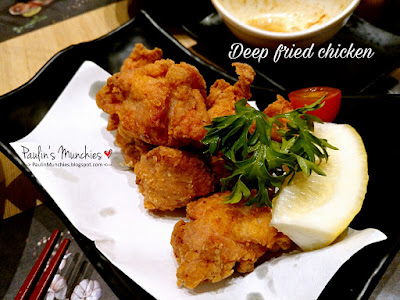 Paulin's Munchies - Itacho Sushi at JCube - Deep fried chicken