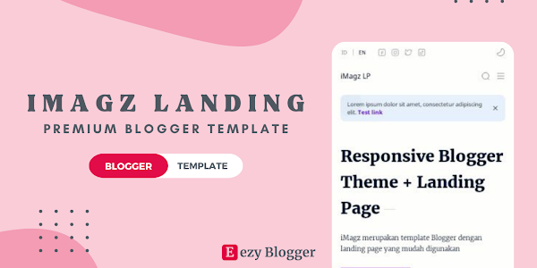 [TRENDING] iMagz v1.25 Blogger Template + Landing Page for FREE Download