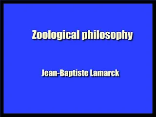 Zoological philosophy