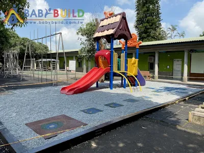 桃園市觀音區新坡國小附設幼兒園戶外遊戲器材安全地墊整修採購