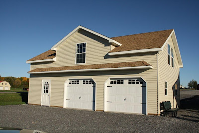 2 Story Doublewide Garage, Wood-Tex Products