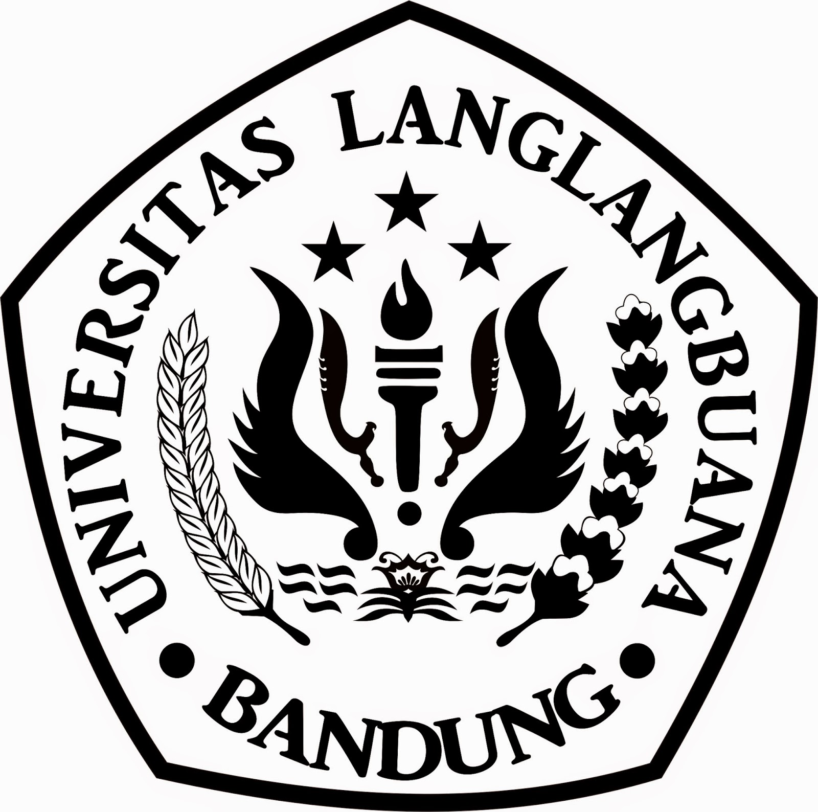 Logo Universitas Langlangbuana - Weureu Gadung