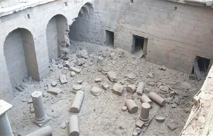 Syria regime bombs UNESCO Heritage Site Syria regime bombs UNESCO Heritage Site