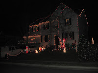 Christmas lights in North Raleigh