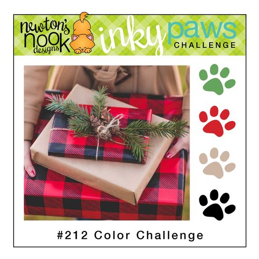 Newton's Nook Designs Inky Paws Challenge - Color Challenge