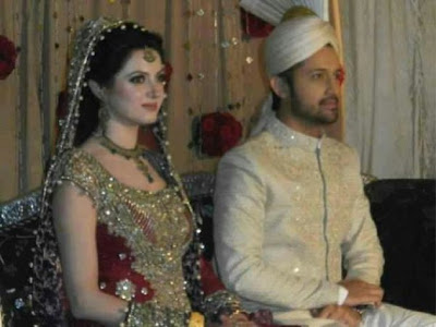 Atif Aslam Wedding Pictures With Sara Bharwana Shadi Photos