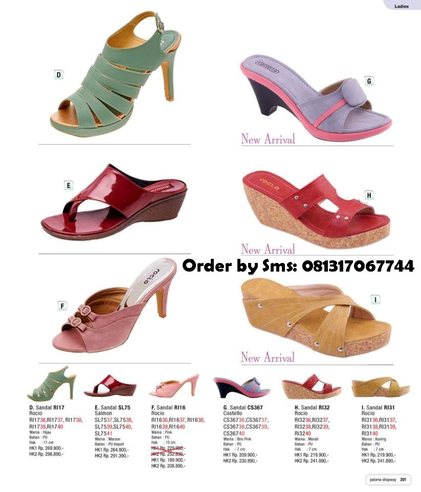 Sandal Wanita - Sepatu Sendal Perempuan Santai dan Serius | Baju ...