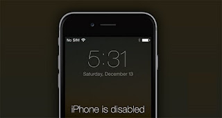 Image result for factory reset disabled iPhone