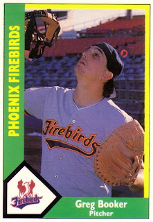 Greg Booker 1990 Phoenix Firebirds card