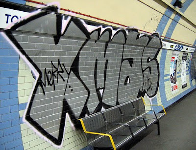 Subway art graffiti