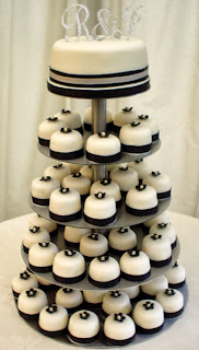 Cupcakes Blanco y Negro, parte 3