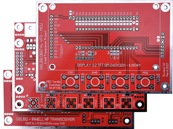 G6LBQ STM32 SI5351 VFO Boards