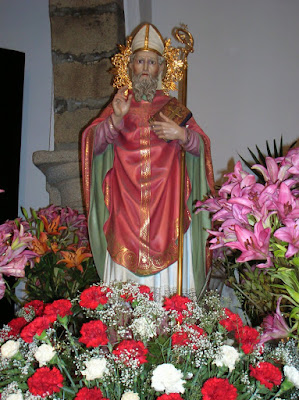 San Gregorio Nacianceno, patrón de Pozoblanco. Foto: Pozoblanco News, las noticias y la actualidad de Pozoblanco (Córdoba)* www.pozoblanconews.blogspot.com