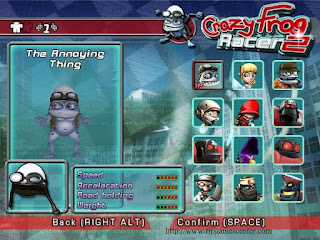 Crazy Frog Racer Games