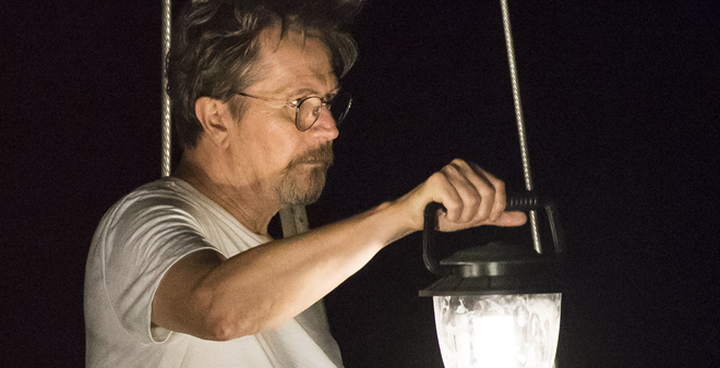 Gary Oldman de vacaciones en su yate