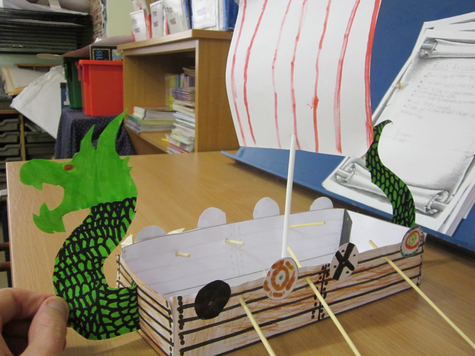 how to make a viking longboat - hobbycraft blog