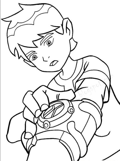 Ben 10 Coloring Pages Kids