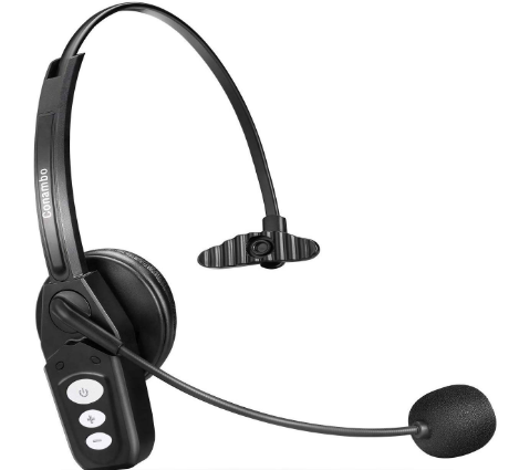 Bluetooth Headset V5.0, Pro Wireless Headset High Voice