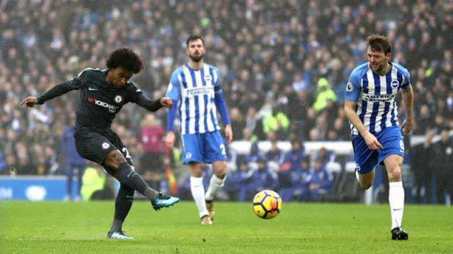 Hazard Bersinar Setelah Chelsea Membantai Brighton