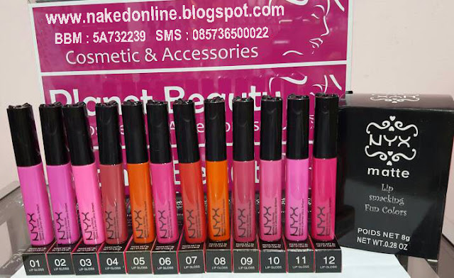 NYX MATTE FUN COLORS Lipgloss MATTE