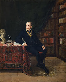 Malenchini's own portrait of the writer Louis de Potter, her long-time partner
