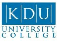 Jawatan kosong KDU University College