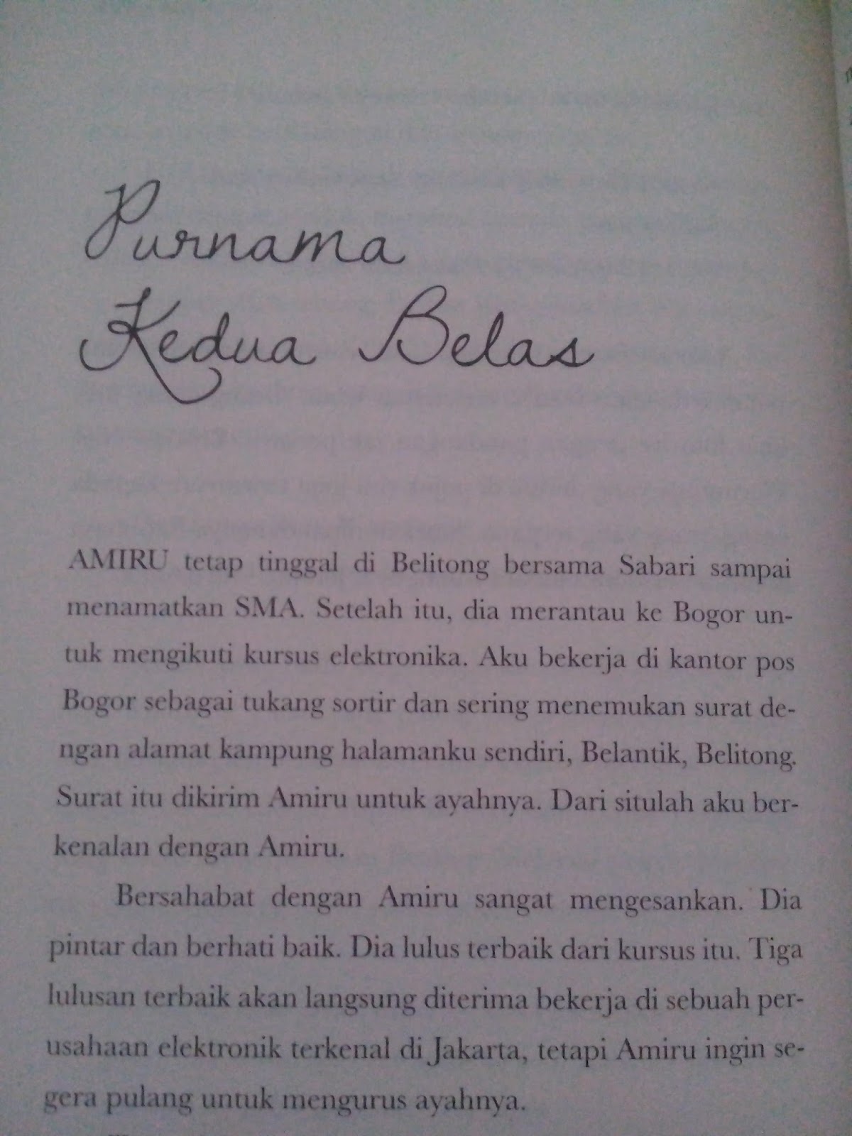 Resensi "Novel Ayah" - Pipit Widya