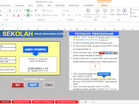 Download Aplikasi Cetak Kartu NISN Microsoft Excel