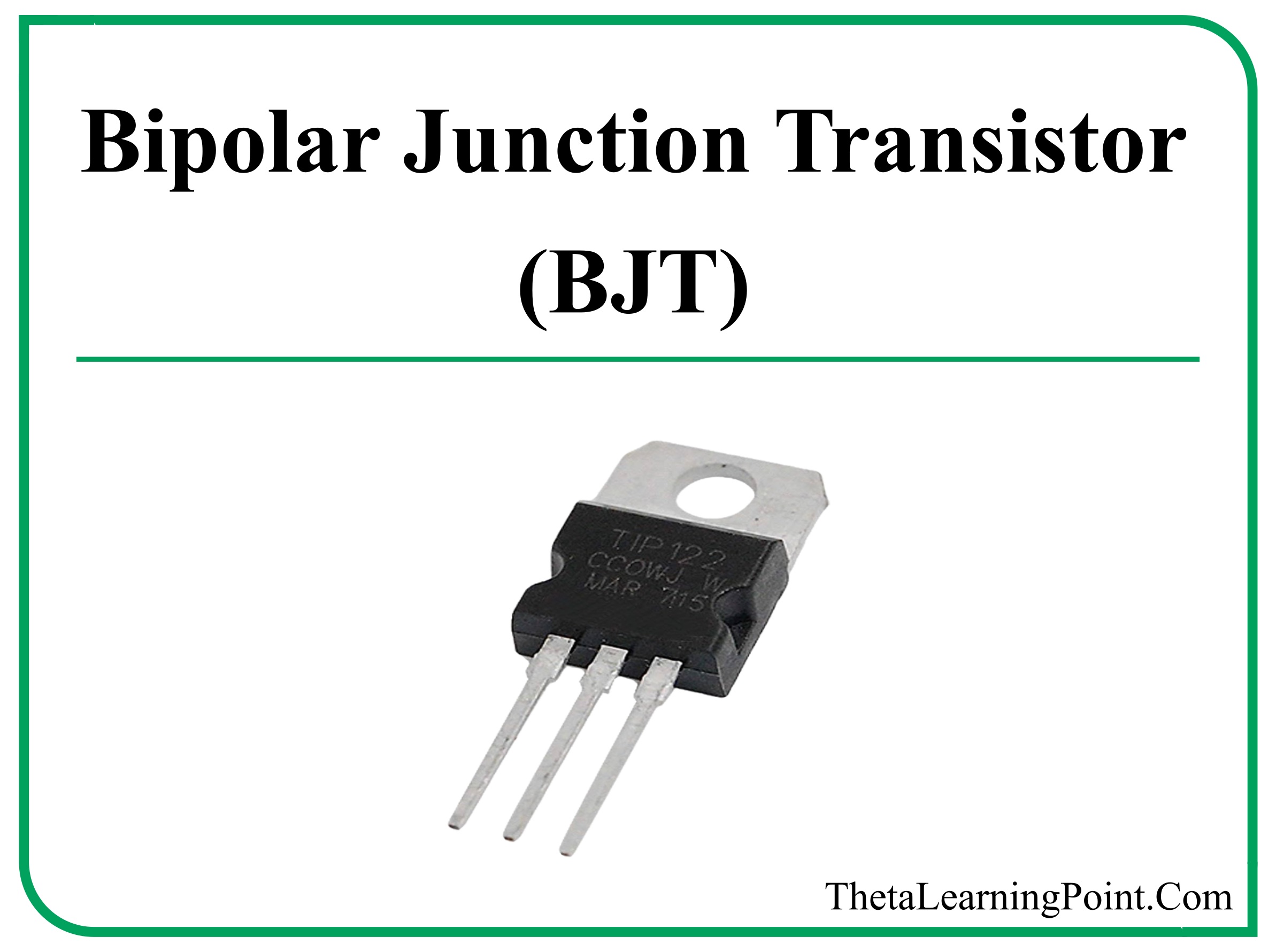What is a Bipolar Junction Transistor (BJT)