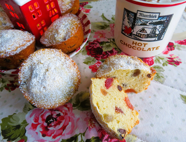 Chocolate Chip Cherry Cakes