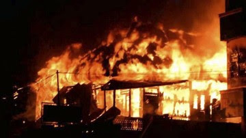 Polisi Tetapkan 7 Tersangka Pembakaran Lokasi Hiburan Malam di Kutalimbaru