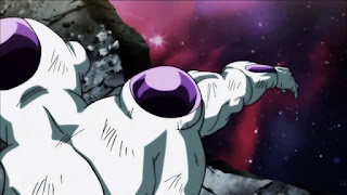 Frieza barely survives
