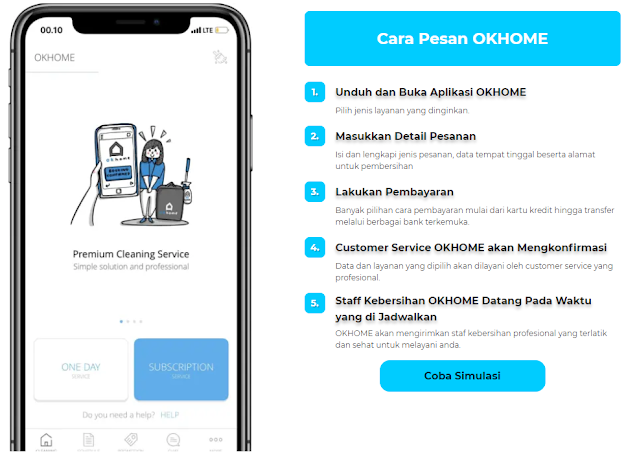 cara pesan jasa Okhome