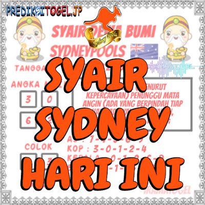 Syair Sydney Hari Ini