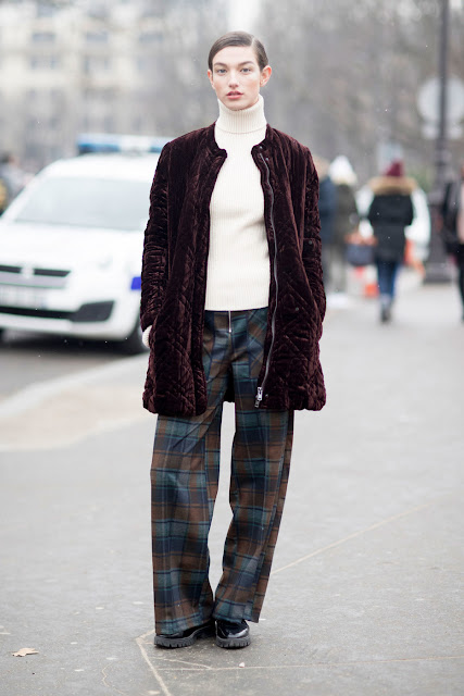 Model Street Style: Paris Couture Fashion Week S/S 2017