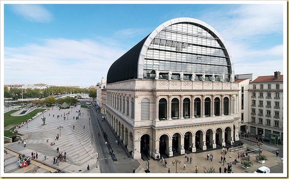 Opéra vue de l'extérieur