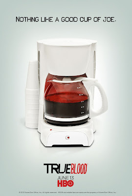 True Blood Season 3 One Sheet Television Teaser Poster - Nothing Like A Good Cup Of Joe