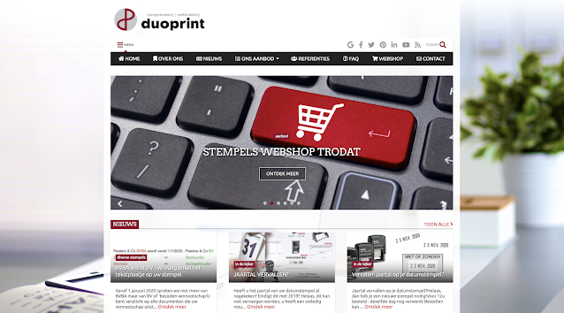 Duoprint, Smart-Site, UP-TO-DATE Webdesign