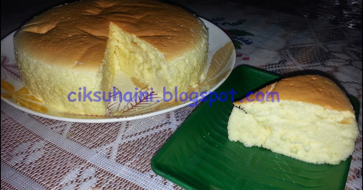 Resepi Japanese Cheesecake - Percontohan b