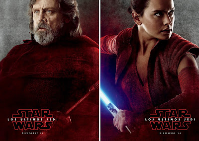 Star Wars: The Last Jedi International Teaser Character Movie Poster Set