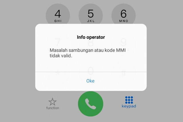 cara mengatasi kode mmi tidak valid