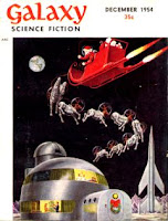 Cover image by EMSH of Galaxy Science Fiction magazine, December 1954 issue