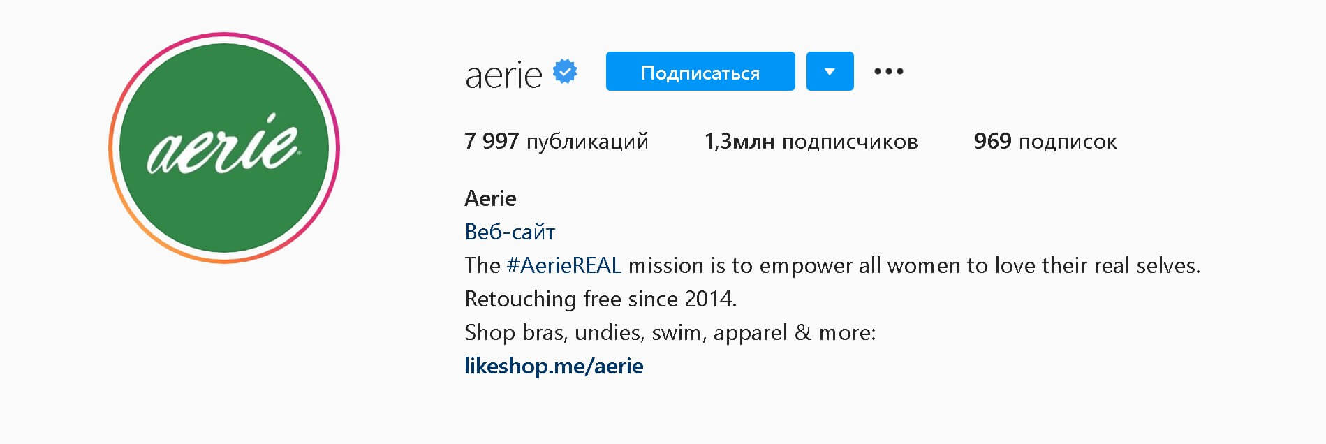 instagram-bios-aerie