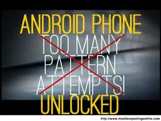 How To Unlock Android Phone Pattern