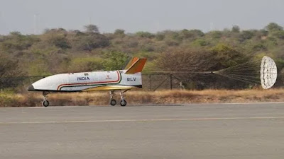 ISRO ने Reusable Launch Vehicle Autonomous Landing Mission (RLV LEX) का सफलतापूर्वक परीक्षण पूरा किया